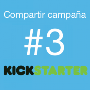 Cómo compartir una campaña en Kickstarter