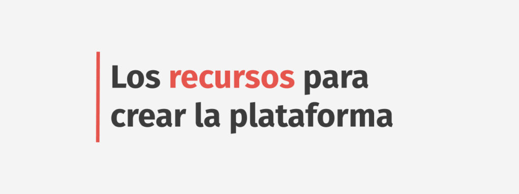 como crear una plataforma desde cero