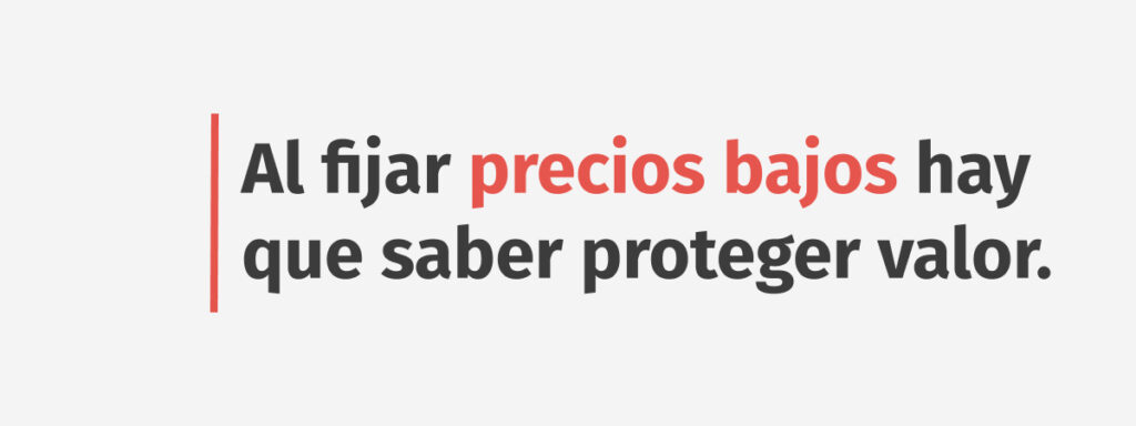 como poner precios