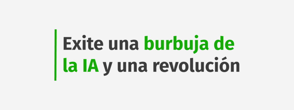 burbuja de la ia